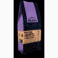 Пластівці Асорті 7 злаків ТМ «Holm’s» – крафт пакет 500 г