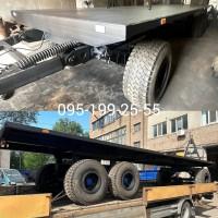 Причіп-платформа 3ПТС-20 (контейнеровоз). Причіп-платформа 3ПТС-12 (контейнеровоз)