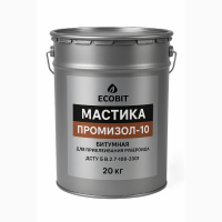 Мастика для приклеивания рубероида ПРОМИЗОЛ Ecobit -10 ДСТУ Б В.2.7-108-2001 20 кг