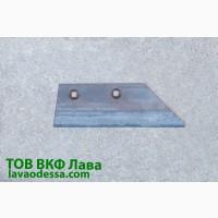 Леміш передплужника H.074.20.010 Лист 10мм сталь45 наплавлений