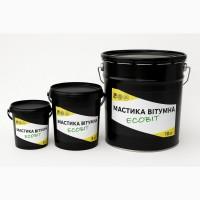 Мастика бітумно-латексна для гідроізоляції МГ-3 Ecobit ДСТУ Б В.2.7-108-2001 20 кг