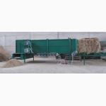 Комплекс измельчения рулонов (тюков) соломы