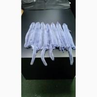 Шкуры норки фиолетового цвета