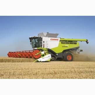 Комбайны Claas для уборки зерновых, подсолнечника, сои