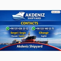 Berth Slipway Availability – Special 40% Discount Akdeniz Shipyard (Юмурталик – А