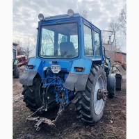 Трактор колісний МТЗ 82 фронтальний навантажувач КУН