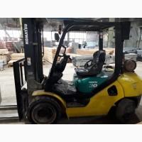 Погрузчик вилочный Komatsu FG30T-16, газ, 3т., 2008 года, 4700 мм высота подъема