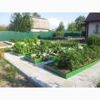 Металлическая грядка 1х4х0.17м