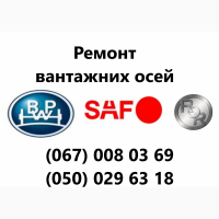 Ремонт та заміна інтраксів (гусаків) осі САФ