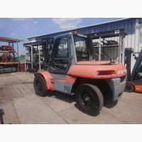 Дизельний вилковий навантажувач 8т. Toyota FD80 3758 мотогодин