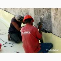 Монтаж ПВХ і ТПО мембрани, покрівельні роботи