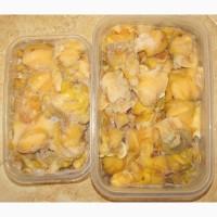 Рапана сырая свежая. Очищенная. Мясо рапаны. Печень Рапан. Черноморская Рапана