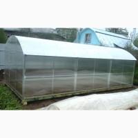 Харьков ПРЯМАЯ Теплица Митлайдера ПОЛИКАРБОНАТ Парник Пленка Теплиця