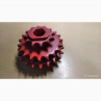 Блок звездочек СУПА 00.1240 звездочек (3 звез., t=15, 875) механизма передач СЗ, СУПН, УПС