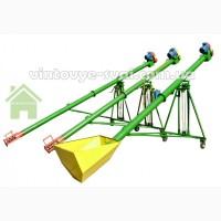 Шнек (шнековый погрузчик) ПШ-140, 5 метров, 1, 5 кВт, 380В. 8 тонн/час. Гарантия 12 мес