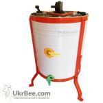 Медогонка 4-х рамочная с поворотом кассет Нержавеющая на больших ногах