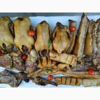Мясо колбасные изделия, домашнего копчения