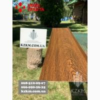 Оконные отливы под дерево Золотой дуб, отливы на окна, на крышу, отлив оконный