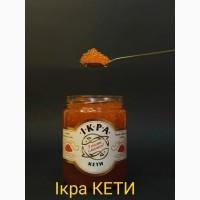 Ікра КЕТИ (червона) якість преміум перший сорт, скло 200, 500грам