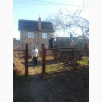 Расчистка участков от зарослей спил деревьев