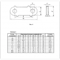 Механические соединители Flexco Bolt Solid Plate 2