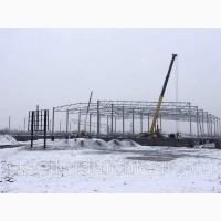 Продам новый прямостенный металлокаркас ангара Тернополь. Монтаж металлоконструкций