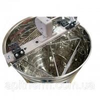 Медогонка диагональная, ручная, 4 рамочная Ø 600 mm – MINIMA LINE. Лысонь Пол