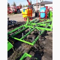 Культиватор трьохрядний навісний 3, 2 м з катком стрілчасті лапи