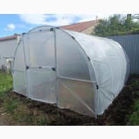 Качественная, усиленная теплица с поликарбонатом.Теплицы с пленкой