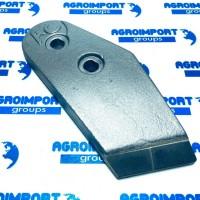 622164 Долото праве з карбід фольфрамовим наплавленням AgriCarb (PBH0029D) Kuhn (Кун)