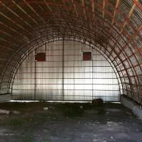 Ангар каркасний арочний 18х60 м Зерносховище будівництво складів під ключ
