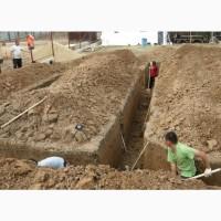 Землянные работы в ручную и спецтехникой Копка Оесса