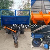 Гноєрозкидач ПРТ-10 після ПКР (нові - транспортери, бітера, борти; новий - настил)