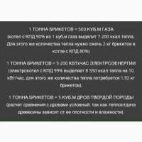 Топливные брикеты из чистой шелухи подсолнуха ( производитель)