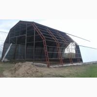 Продам АНГАРЫ металлические и каркасы ангаров из металла