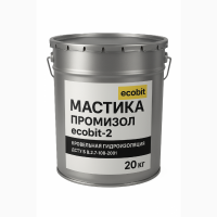 Мастика ПРОМИЗОЛ Ecobit -2 ДСТУ Б В.2.7-108-2001 Кровельная гидроизоляция 20 кг