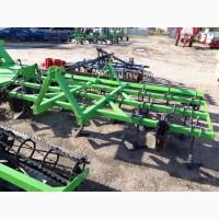 Культиватор для суцільного обробітку 3, 2 м з катком стрілчасті лапи