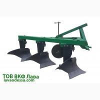 Плуг ПЛН 3-35А-01 з кутознімом на високих плоских стійках, напівгвинтовий відвал
