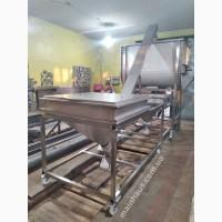 Смеситель ленточный для пищевых продуктов 1000 литров нержсталь aisi-304, 4Квт/380В миксер