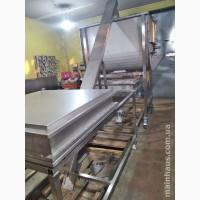 Смеситель ленточный для пищевых продуктов 1000 литров нержсталь aisi-304, 4Квт/380В миксер