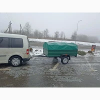 Усиленный прицеп 230*130*500 и другие размеры от завода с доставкой.Тент ПВХ