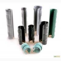 Клипс для крепления плёнки и сетки на трубу