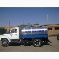 Продажа молоковоза ГАЗ и на шасси заказчика