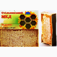 Продам сотовый мед в мини рамках
