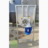 Смеситель (миксер) ленточный объемом 500л из нерж. стали для сыпучих продуктов