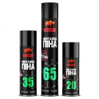 Монтажна піна ручна Носоріг 850 г