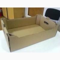 Гофроящик под овощи помидор, огурец, зелень