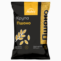 Крупа пшоно ТМ «Holm’s» – поліпропіленова упаковка 800 г