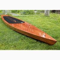 Wooden SUP. САП, доска для водных прогулок
