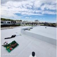 Монтаж ПВХ покрівлі Укладання ПВХ мембрани